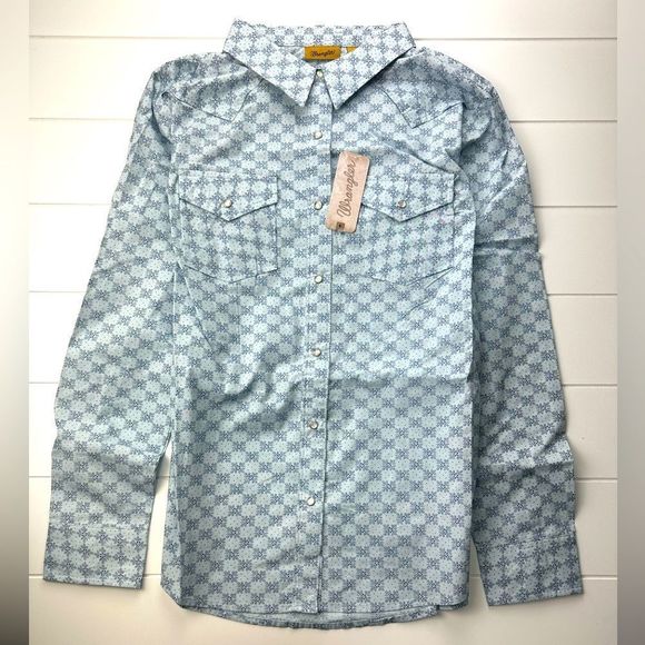 Wrangler Tops - Wrangler Snap Button Shirt